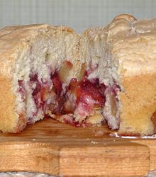 title пирог, выпечка, начинка, вкусно