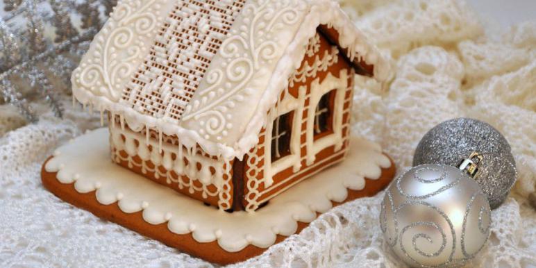 Пряничный домик: рецепт торта на Новый год и Рождество Пряничный домик: рецепт торта на Новый год и Рождество