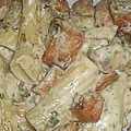 макароны с курицей