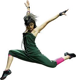 коллекция Nike Women Winter 2007 - fitness dance