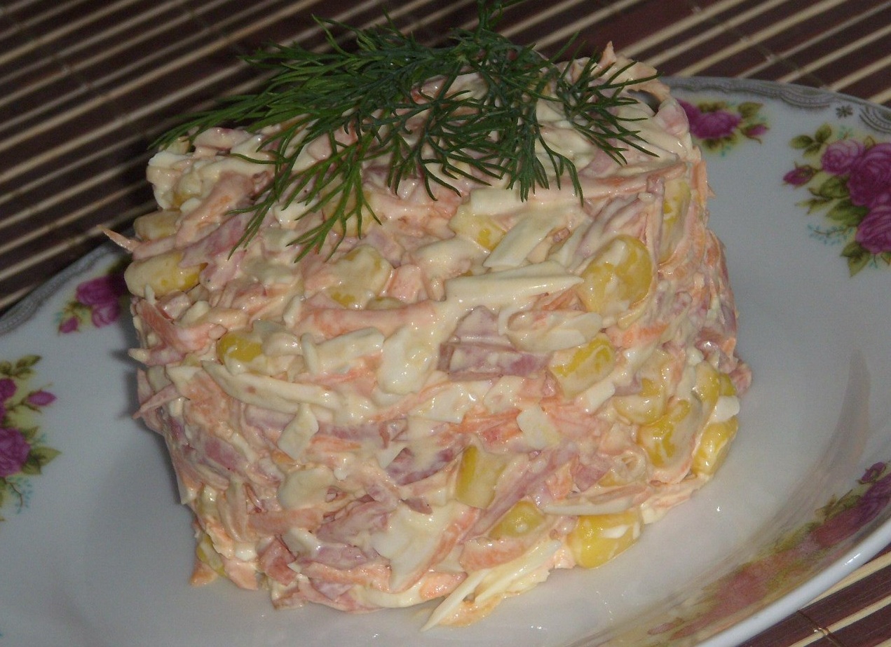 Легкие мясные салаты рецепты простые и вкусные Легкие мясные салаты рецепты простые и вкусные
