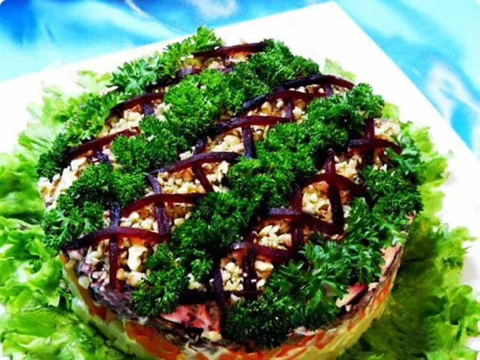 салат «Гренадер»