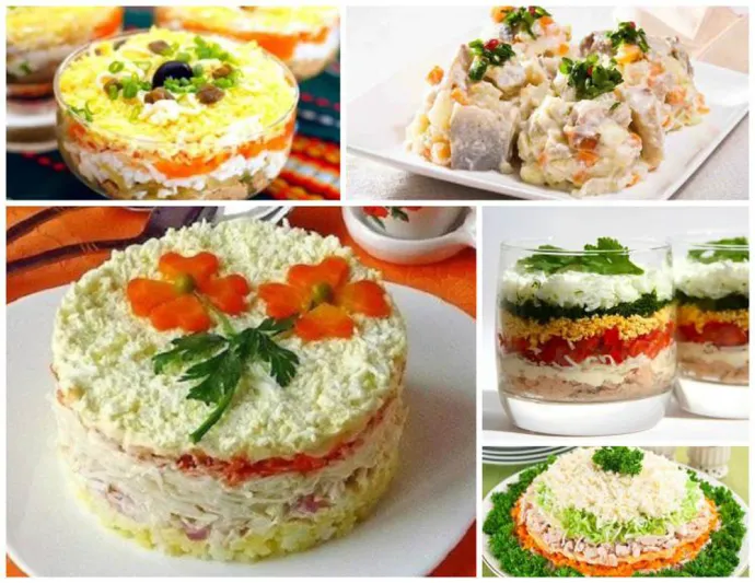 оригинальный рецепт салата «Сельдь под шубой»