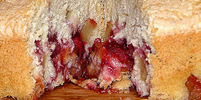 пирог, выпечка, начинка, вкусно