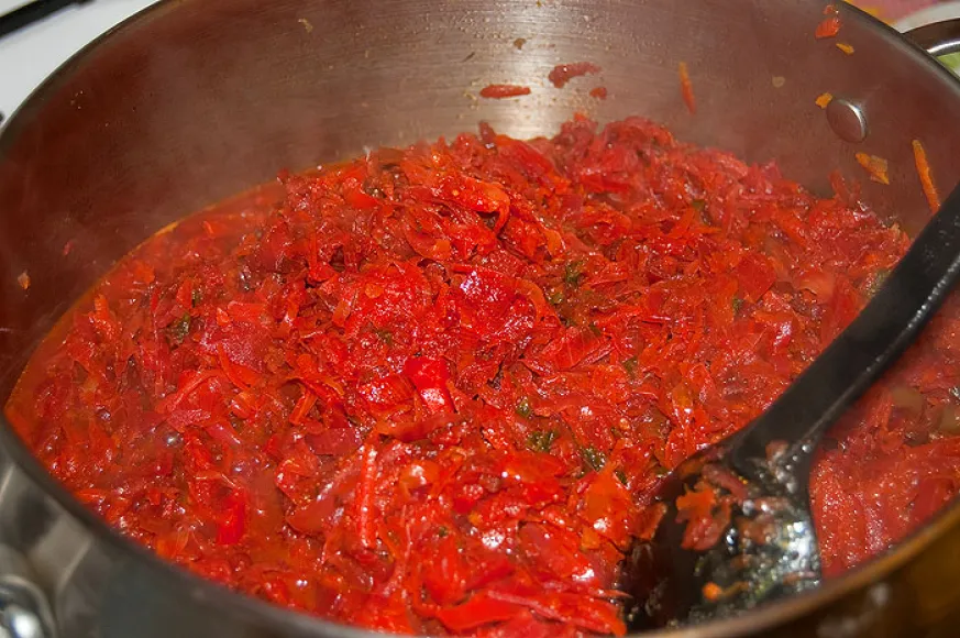 борщ, заготовки на зиму, кулинария
