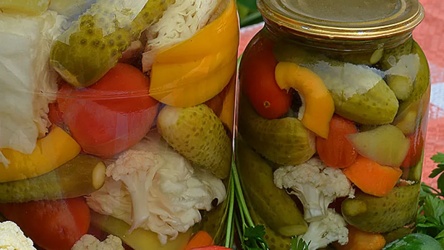 Овощное ассорти на зиму