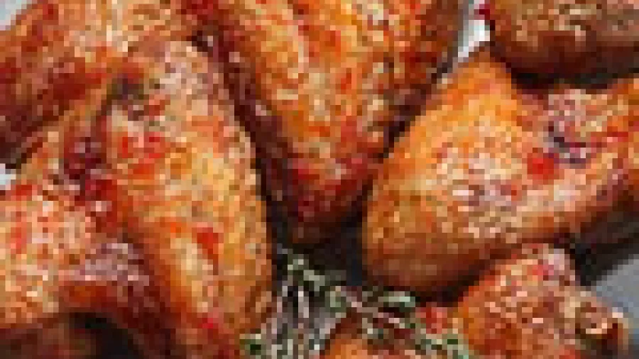 Куриные крылышки под хрустящей корочкой