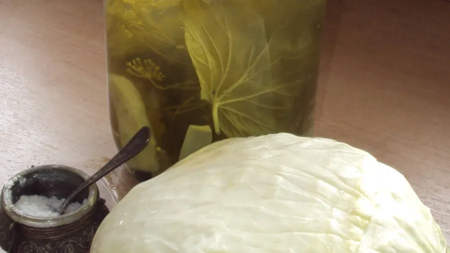 Капуста в рассоле (заготовки на зиму)